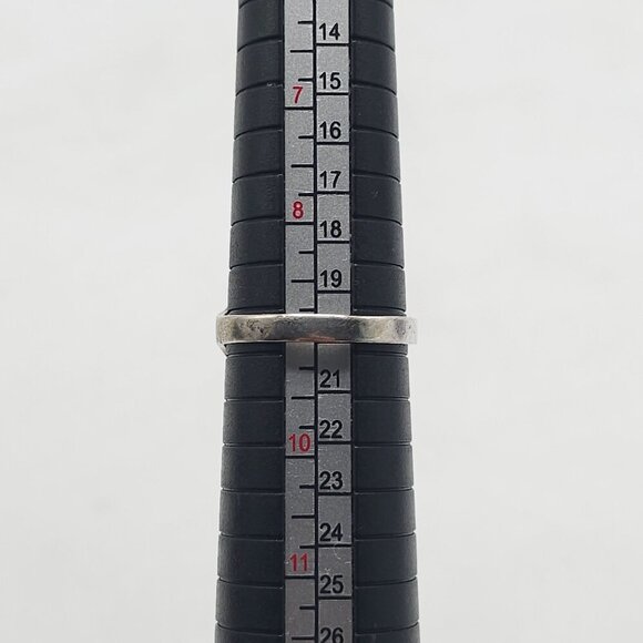 Vintage Sterling Silver Floral Filigree Ring Size 9 Total Weight 2.81 grams - Picture 8 of 8